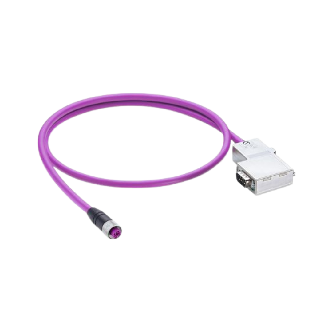 M12 molded with cable Double-ended